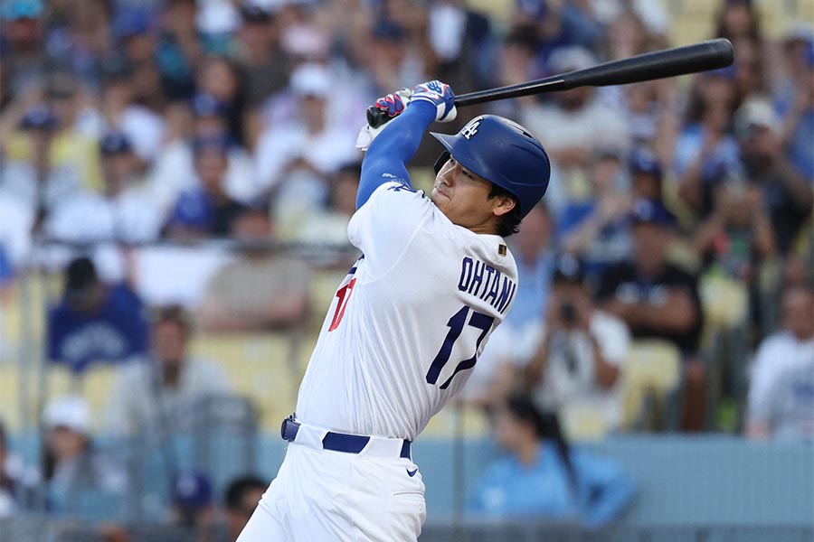 ドジャースの大谷翔平【写真：ロイター】