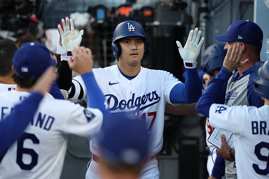 ドジャースの大谷翔平【写真:ロイター】