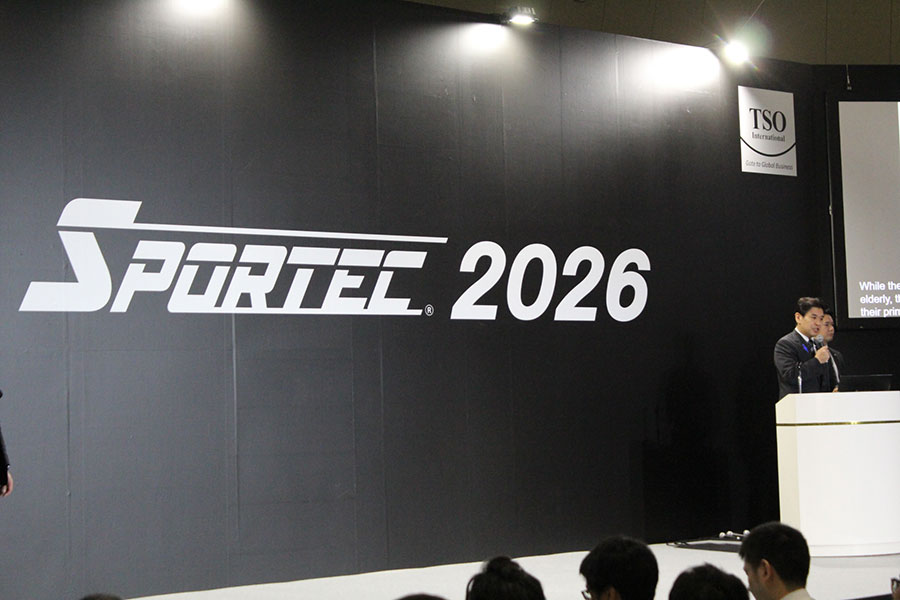 国内最大級の国際スポーツ・健康産業総合展示会「SPORTEC 2026」が始まった【写真：編集部】