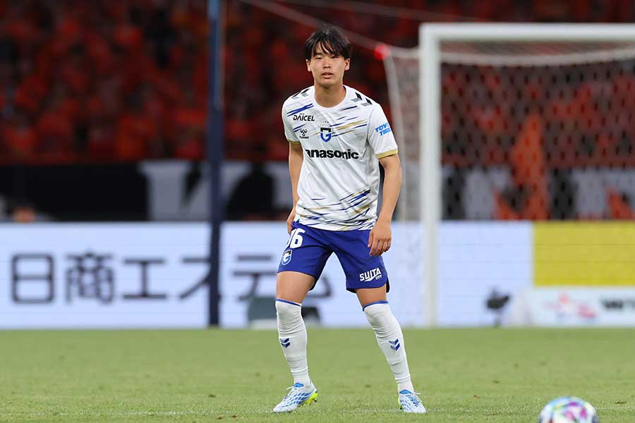 ガンバ大阪でプレーした山本天翔【写真：YUTAKA/アフロスポーツ】