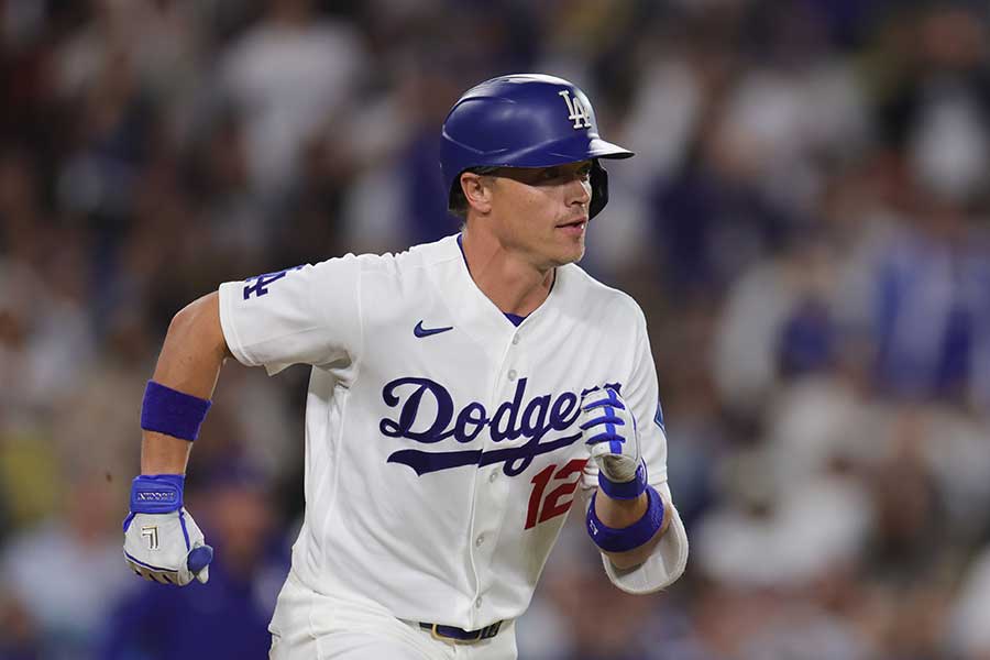 ドジャースのコール【写真:AP/アフロ】