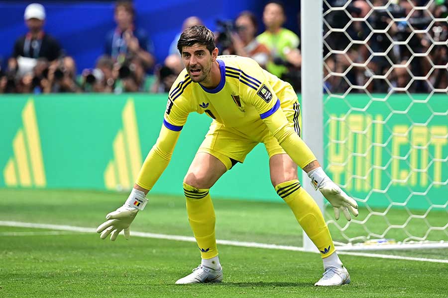 ベルギー代表のGKティボー・クルトワ【写真：ロイター】