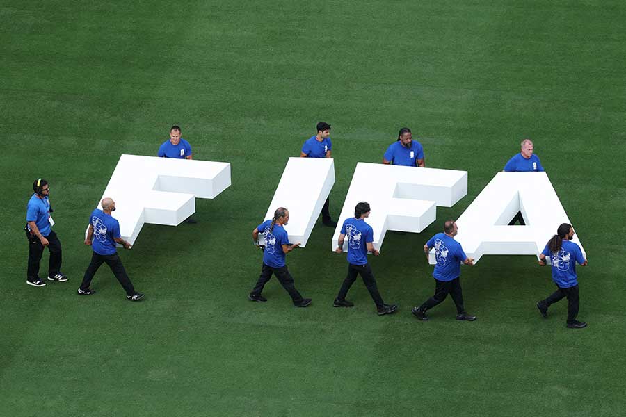 北中米W杯の記念品が話題となっている【写真:ロイター】
