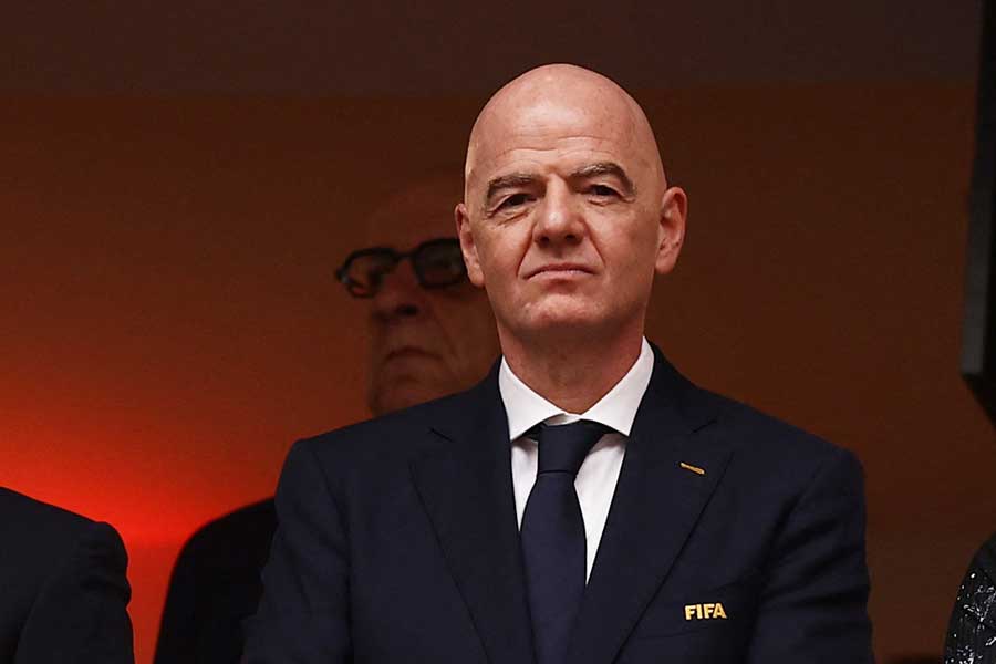 FIFAのジャンニ・インファンティーノ会長【写真：ロイター】