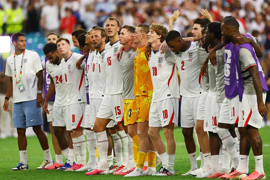ノルウェーに勝利したイングランド【写真:ロイター】