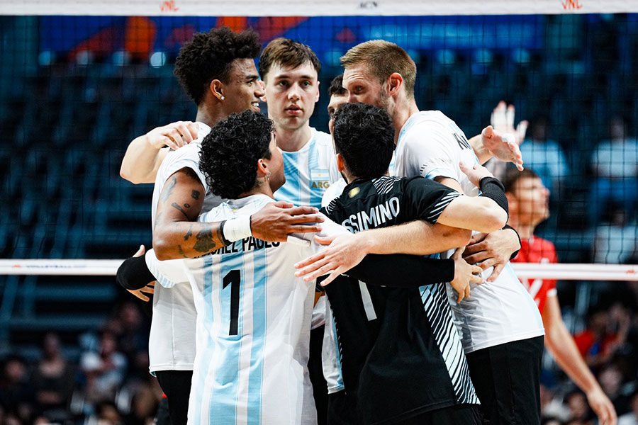 カナダに3-2で勝利したアルゼンチン代表【写真:中戸川知世】