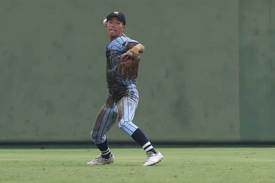 東海大相模の才田凱斗【写真:加治屋友輝】