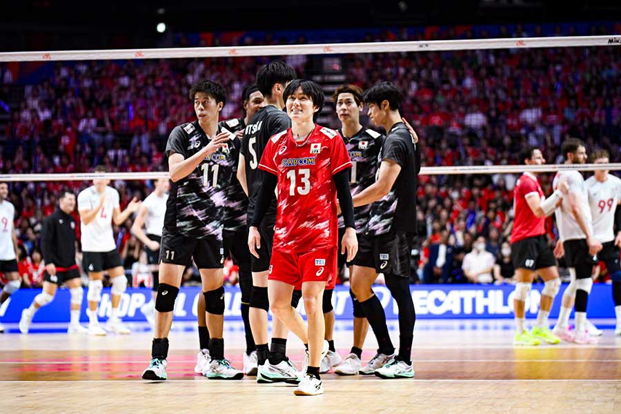 バレーボール男子日本代表の小川智大【写真:中戸川知世】