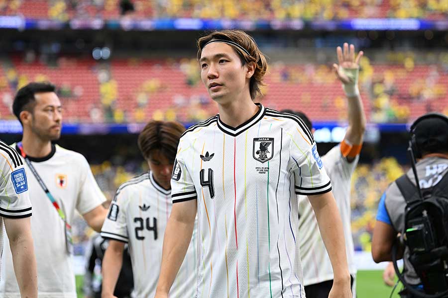サッカー日本代表の板倉滉【写真：松尾/アフロスポーツ】