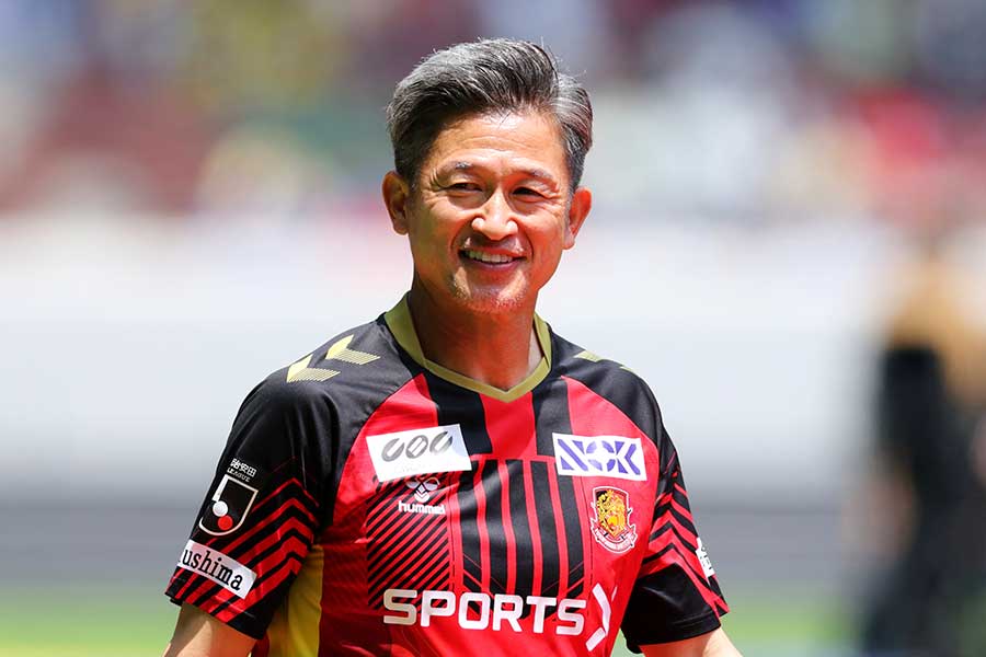 三浦知良【写真:西村尚己/アフロスポーツ】