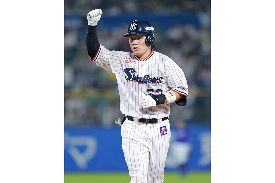 ヤクルト増田珠外野手【写真：産経新聞社】