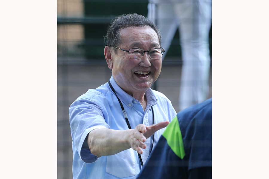 板東英二さん（2019年撮影）【写真：産経新聞社】