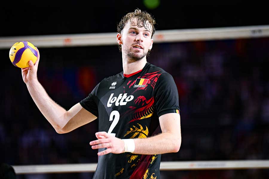 ベルギー代表のフェレ・レゲルス【写真：中戸川知世】