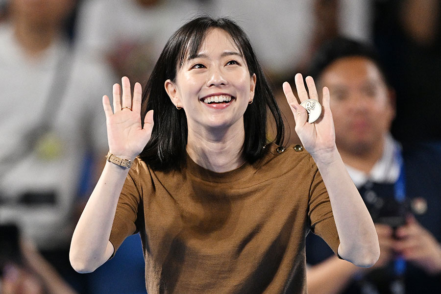 石川佳純さん【写真：松尾/アフロスポーツ】