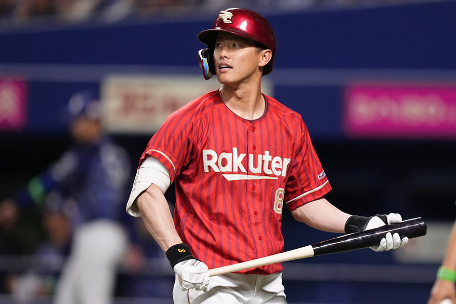 楽天の辰己涼介【写真：産経新聞社】