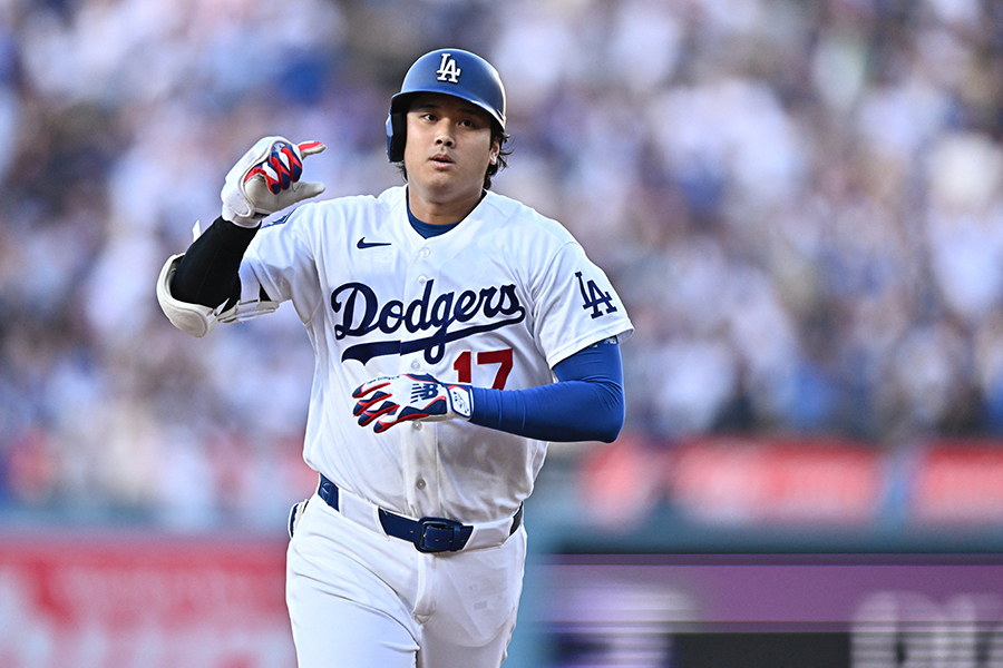 23号を放ったドジャースの大谷翔平【写真：ロイター】