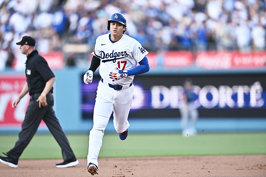 23号を放ったドジャースの大谷翔平【写真：ロイター】