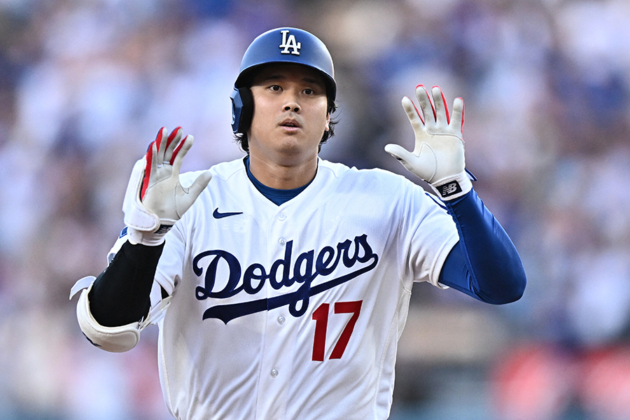 23号を放ったドジャースの大谷翔平【写真：ロイター】