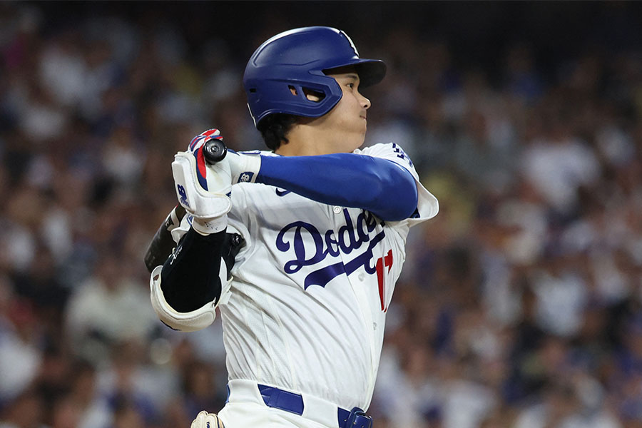 ドジャースの大谷翔平【写真：ロイター】