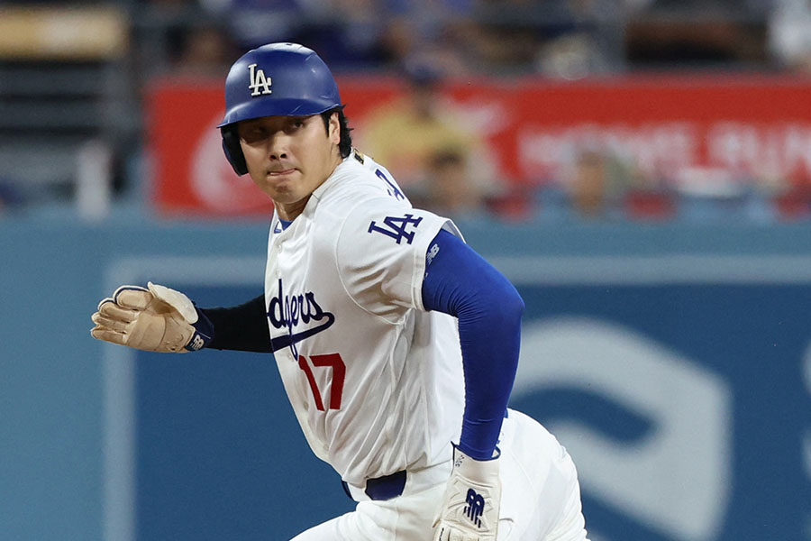 ドジャースの大谷翔平【写真:ロイター】