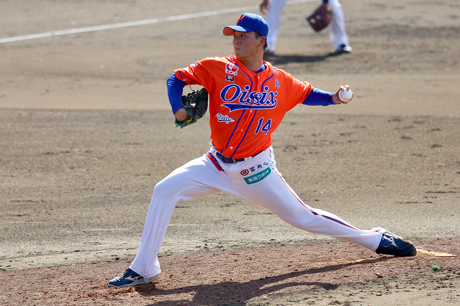 2軍未勝利から成長し、韓国プロへ移籍した高田【写真：羽鳥慶太】