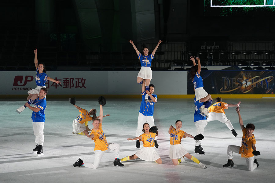 木原さんたっての希望で野球の演目も【写真:井上学】