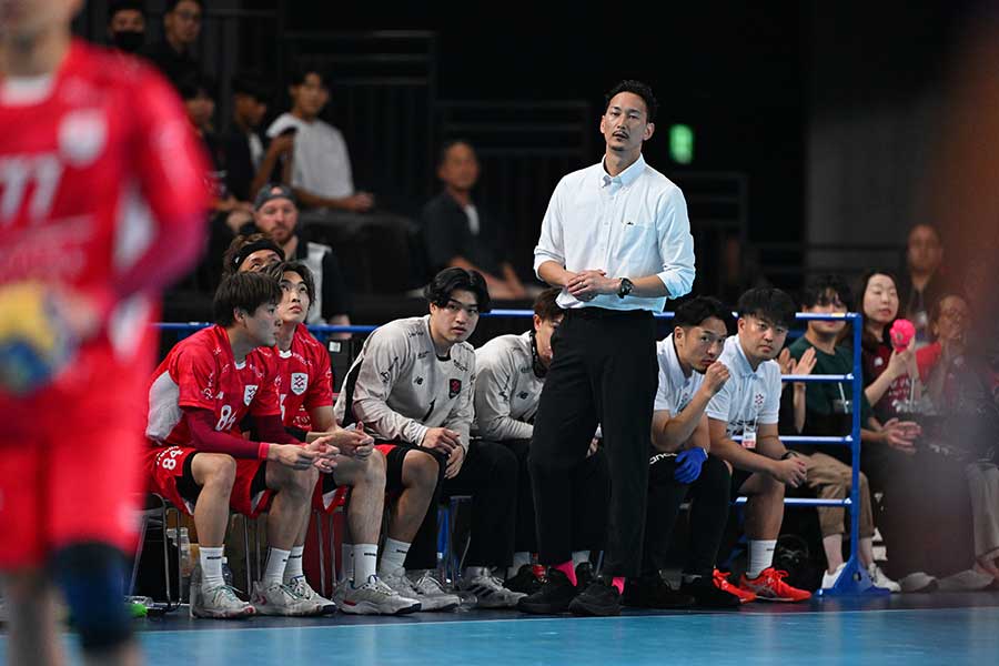 パリ・サンジェルマンに31-41で敗れたジークスター東京【写真:松尾/アフロスポーツ】