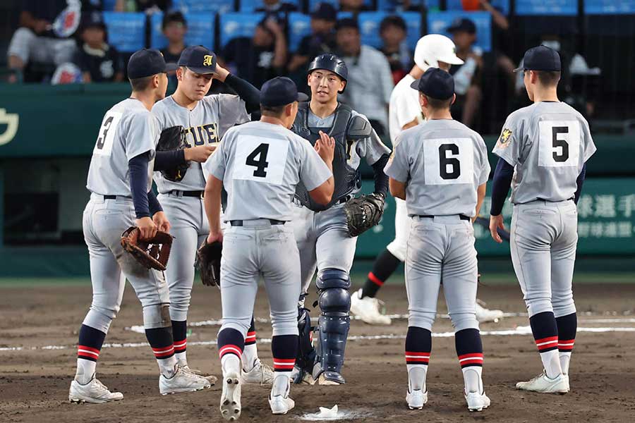 仙台育英ナイン【写真：スポーツ報知/アフロ】