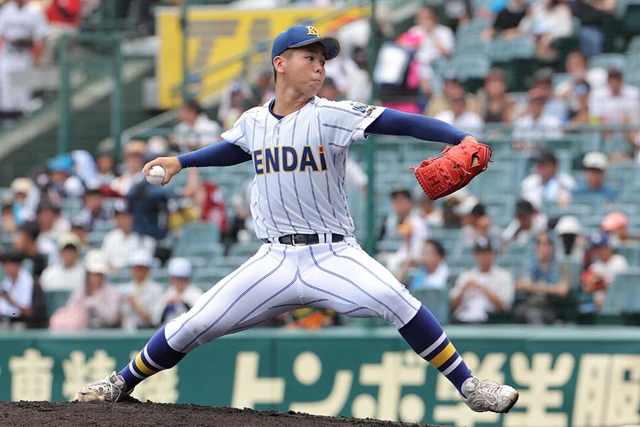 健大高崎の石垣聡志【写真:産経新聞社】