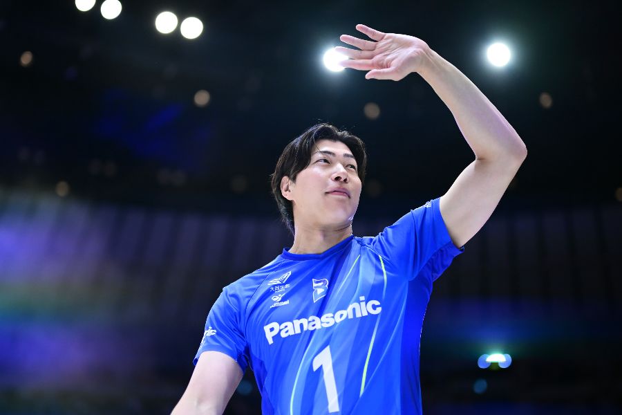 バレーボール男子の元日本代表・清水邦広さん【写真:アフロスポーツ】