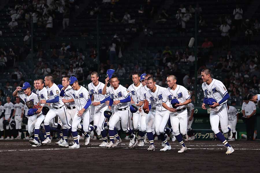 中京に勝利した霞ケ浦【写真：スポーツ報知/アフロ】