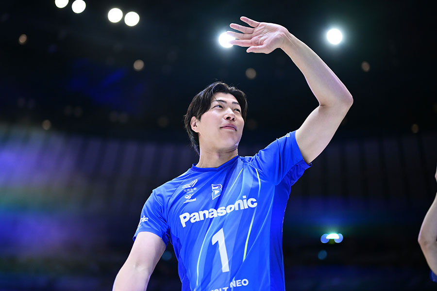 バレーボール男子の元日本代表・清水邦広さん【写真：アフロスポーツ】
