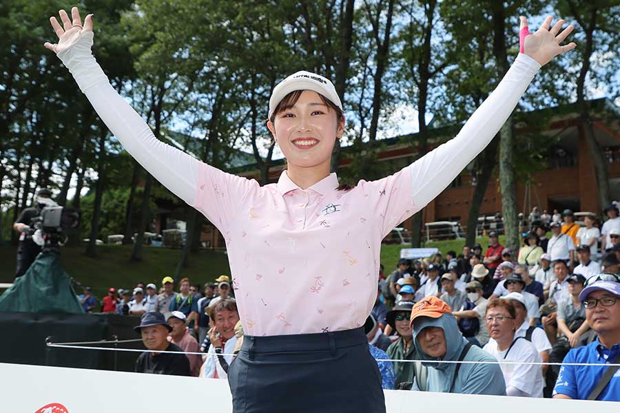 北海道meijiカップを制した吉澤柚月【写真:スポーツ報知/アフロ】