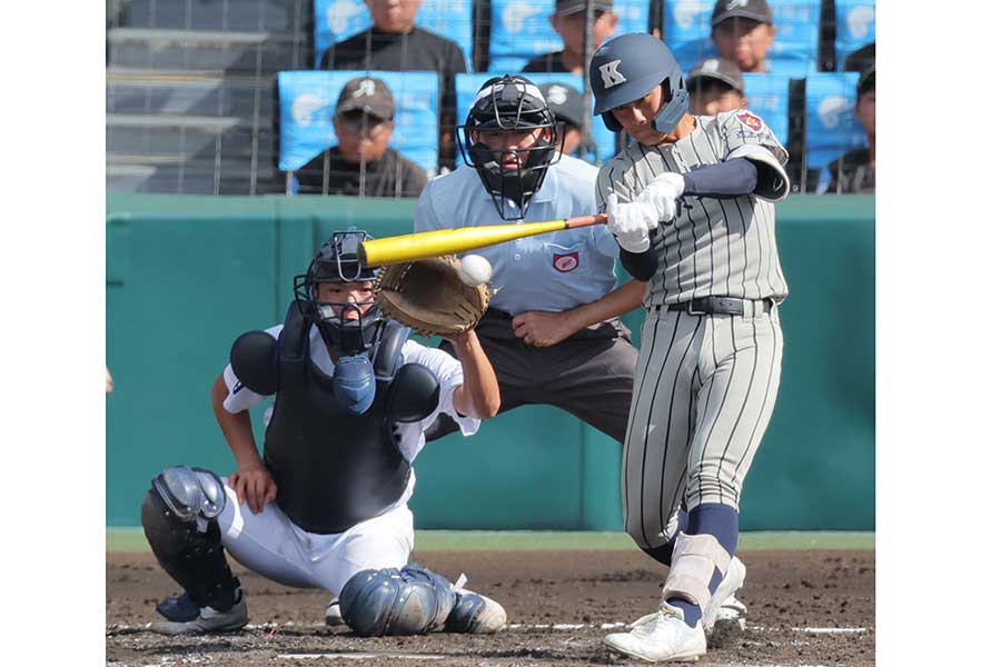 敦賀気比の五十子李壱【写真：産経新聞社】
