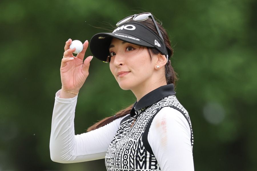 女子ゴルフの脇元華【写真:スポーツ報知/アフロ】
