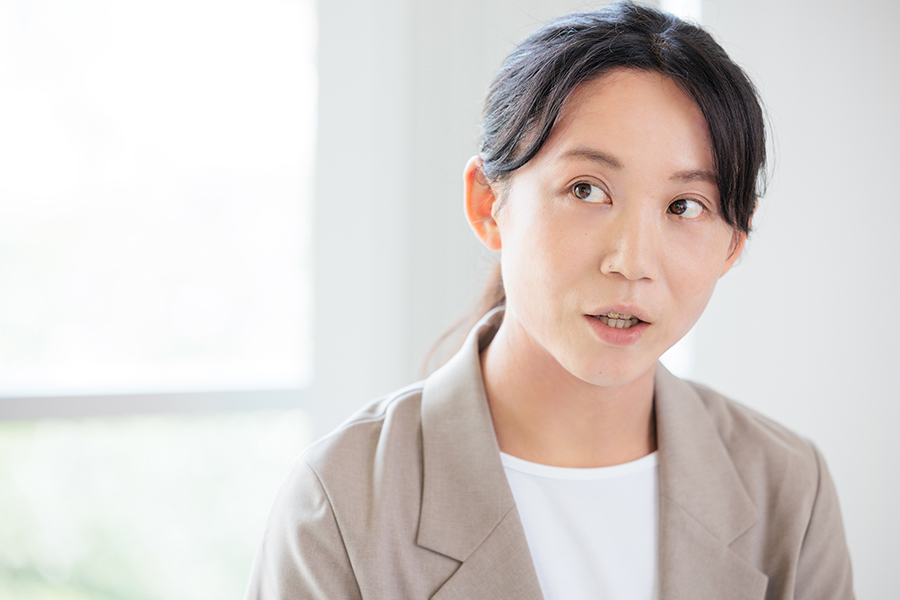 高校3年間を満喫できたことが五輪へ向かうエネルギーになったと明かした【写真:松橋晶子】