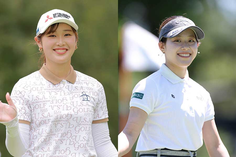 吉澤柚月と吉田鈴(右)【写真:スポーツ報知/アフロ】