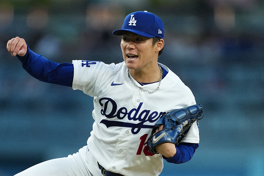 ドジャースの山本由伸【写真:ロイター】