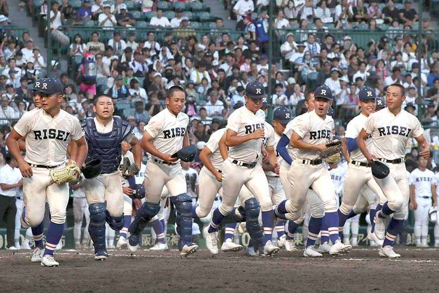 大阪代表の履正社【写真:スポーツ報知/アフロ】