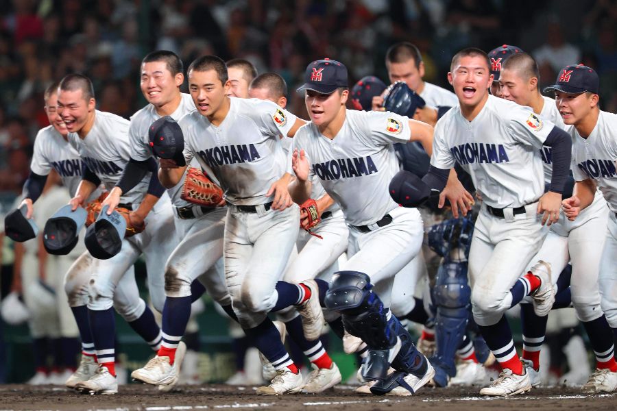 横浜高校【写真:スポーツ報知/アフロ】