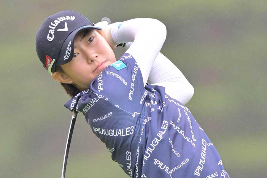 NEC軽井沢72ゴルフ第2日に出場した後藤あい【写真:スポーツ報知/アフロ】