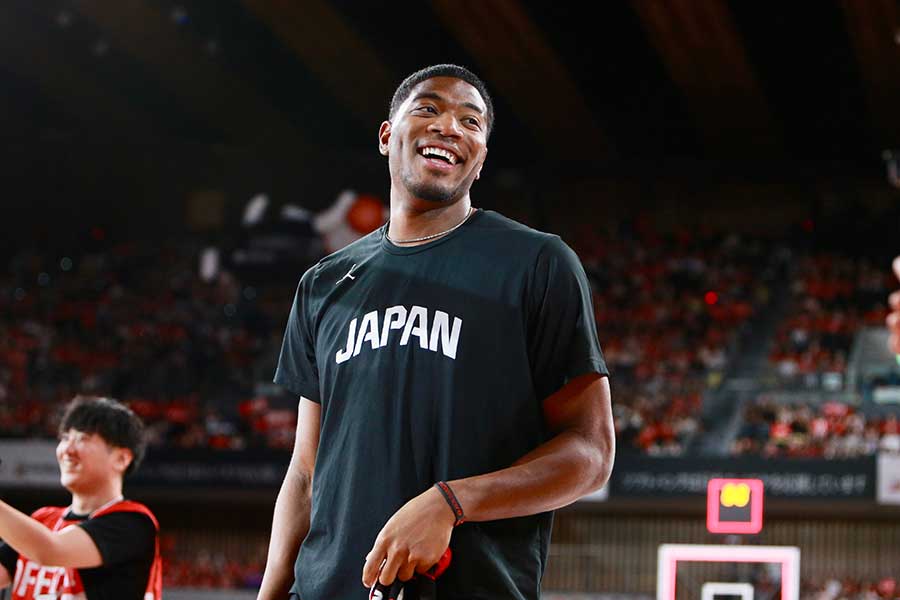 バスケットボール男子日本代表の八村塁【写真:羽鳥慶太】