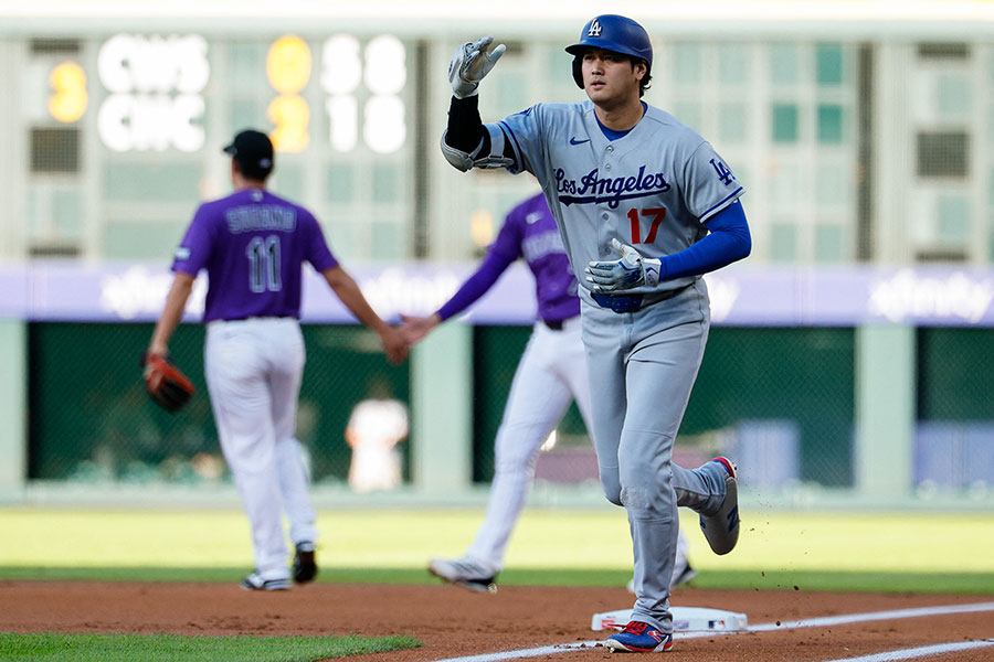 ドジャースの大谷翔平【写真:ロイター】