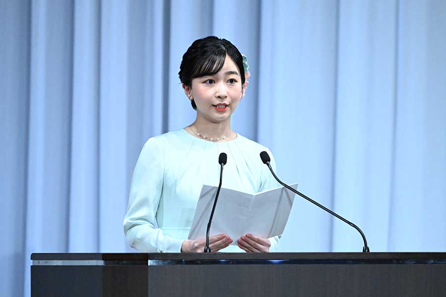 アジア大会の結団式に出席された佳子さま【写真：徳原隆元】