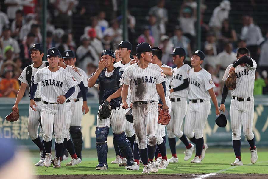 8強入りした有明ナイン【写真：スポーツ報知/アフロ】