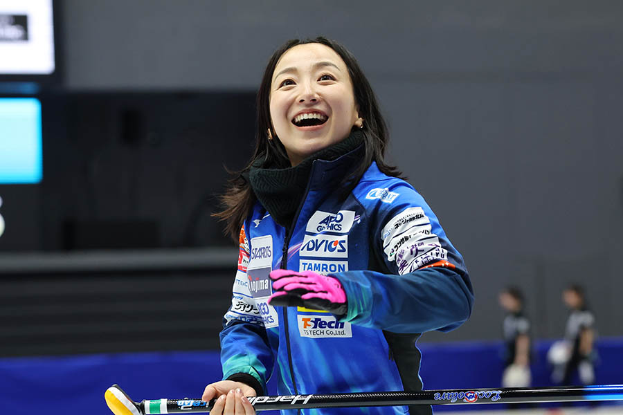 ロコ・ソラーレの藤澤五月【写真:YUTAKA/アフロスポーツ】