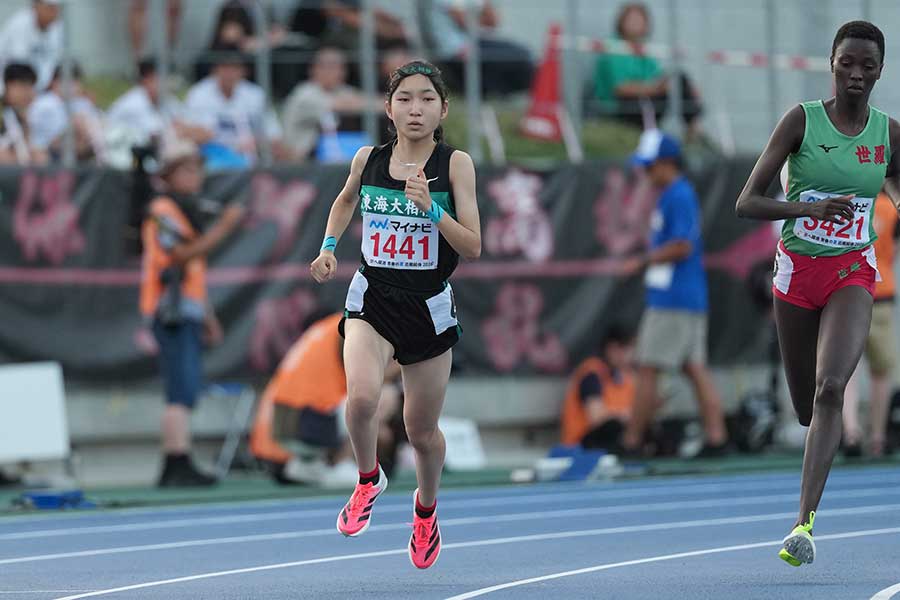 久保凛のような「気持ちの強い選手」になることが目標だ【写真:井上学】