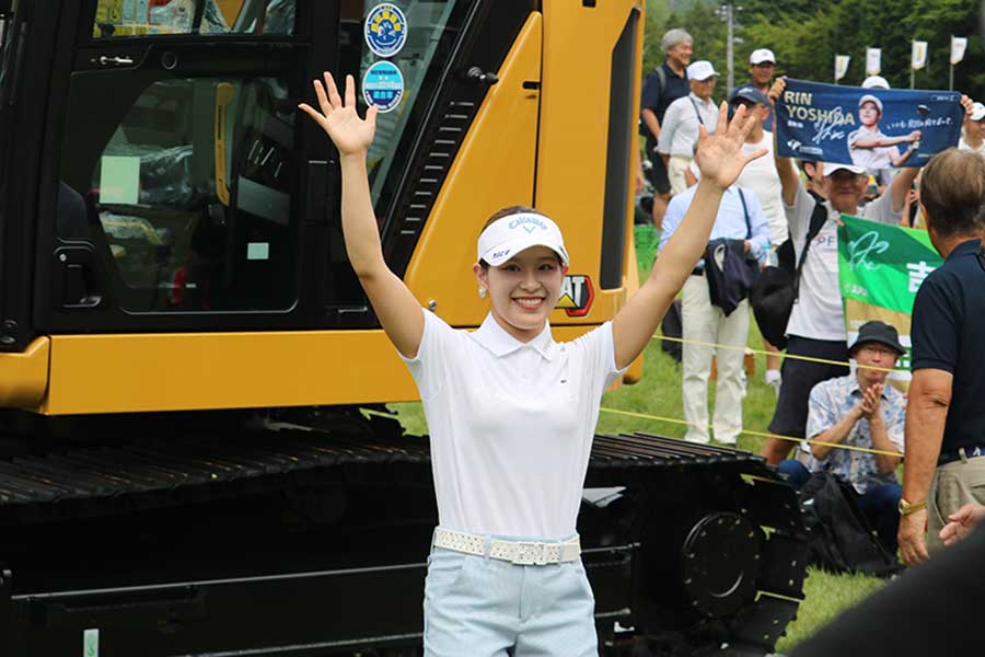 CATレディースで優勝した吉田鈴【写真：柳田通斉】