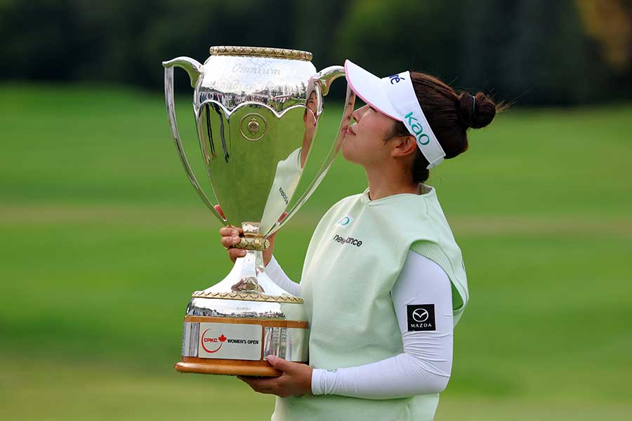 CPKC女子オープンを制した山下美夢有【写真:ロイター】