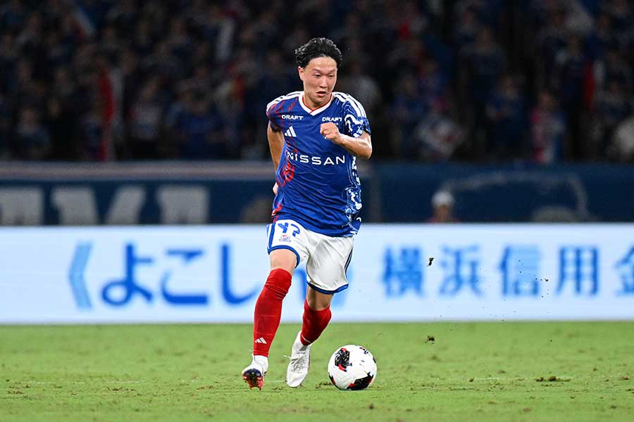 横浜F・マリノスの三井寺眞【写真:松尾/アフロスポーツ】
